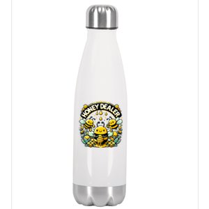 Beekeeper Honey Dealer Christmas Beekeeping Bees Funny Stainless Steel Insulated Water Bottle