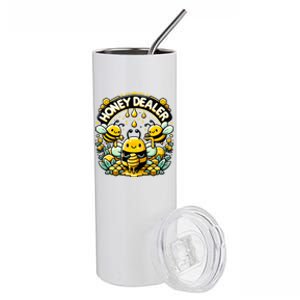 Beekeeper Honey Dealer Christmas Beekeeping Bees Funny Stainless Steel Tumbler