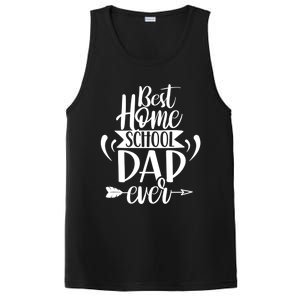 Best Homeschool Dad Ever Homeschooling Daddy Father Gift PosiCharge Competitor Tank