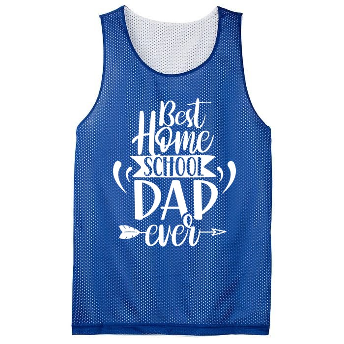 Best Homeschool Dad Ever Homeschooling Daddy Father Gift Mesh Reversible Basketball Jersey Tank