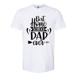 Best Homeschool Dad Ever Homeschooling Daddy Father Gift Softstyle CVC T-Shirt