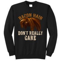 Bacon Hair DonT Really Care For Boy Video Gamers Sweatshirt