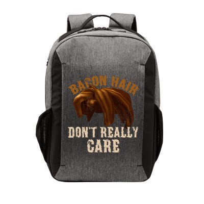 Bacon Hair DonT Really Care For Boy Video Gamers Vector Backpack