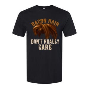 Bacon Hair DonT Really Care For Boy Video Gamers Softstyle CVC T-Shirt