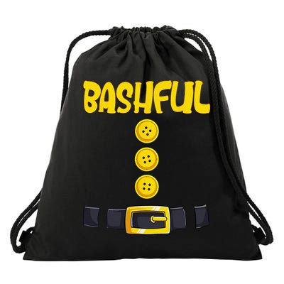 Bashful Halloween Dwarf Costume Color Matching Drawstring Bag