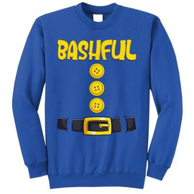 Bashful Halloween Dwarf Costume Color Matching Sweatshirt