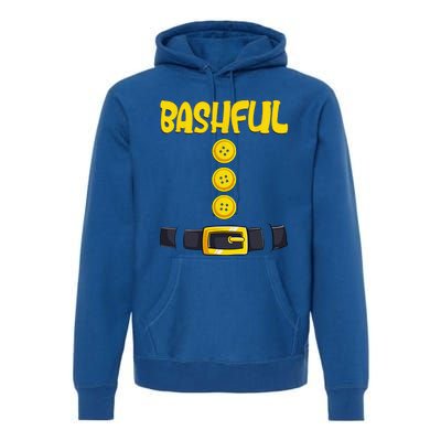 Bashful Halloween Dwarf Costume Color Matching Premium Hoodie