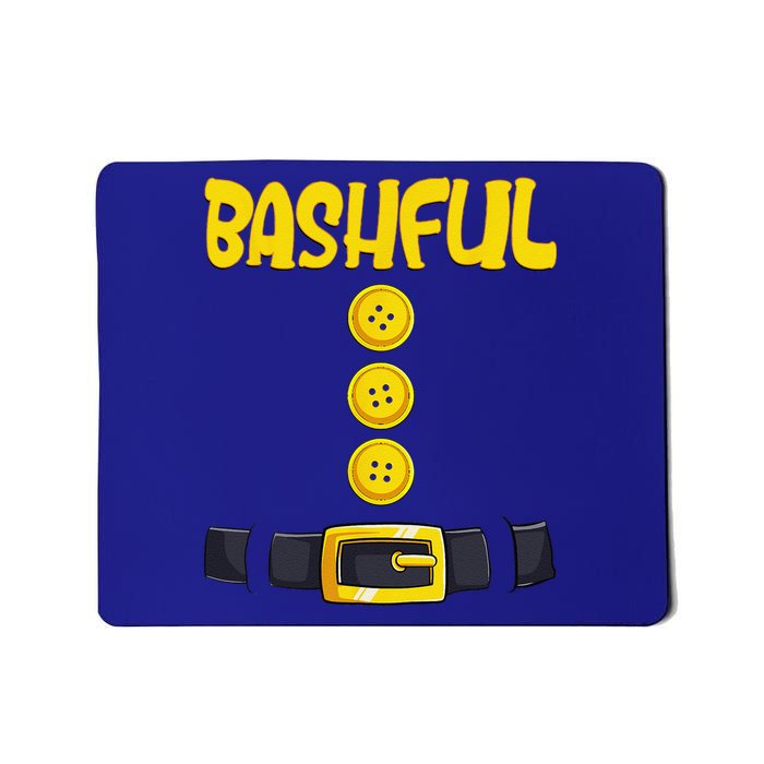 Bashful Halloween Dwarf Costume Color Matching Mousepad