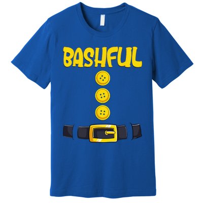 Bashful Halloween Dwarf Costume Color Matching Premium T-Shirt