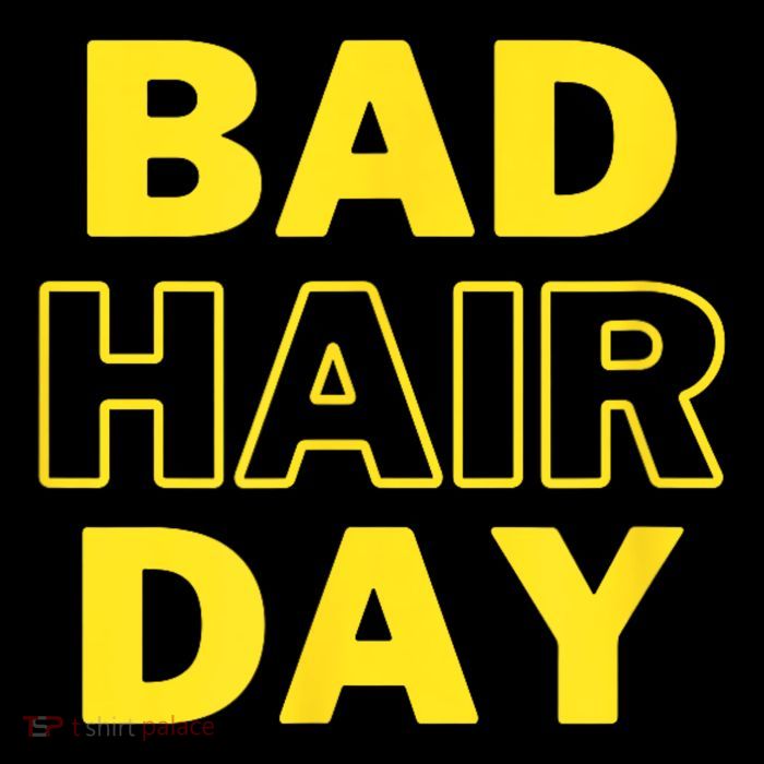 Bad Hair Day Womens T-Shirt