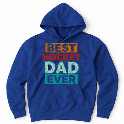 Best Hockey Dad Ever Funny Hockey Dad Gift Hoodie