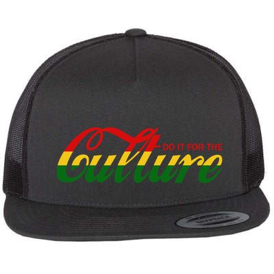 Black History Do It For The Culture Cola Pop Logo Flatbill Hat