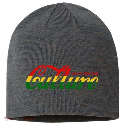 Black History Do It For The Culture Cola Pop Logo Sustainable Beanie