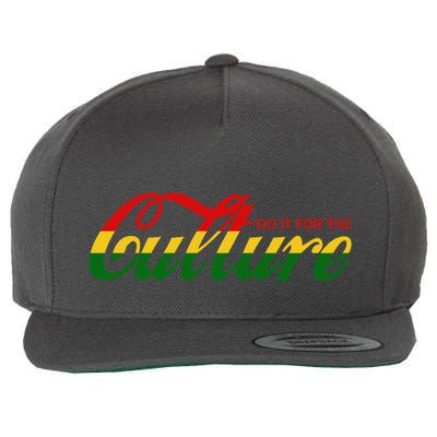Black History Do It For The Culture Cola Pop Logo Wool Snapback Cap