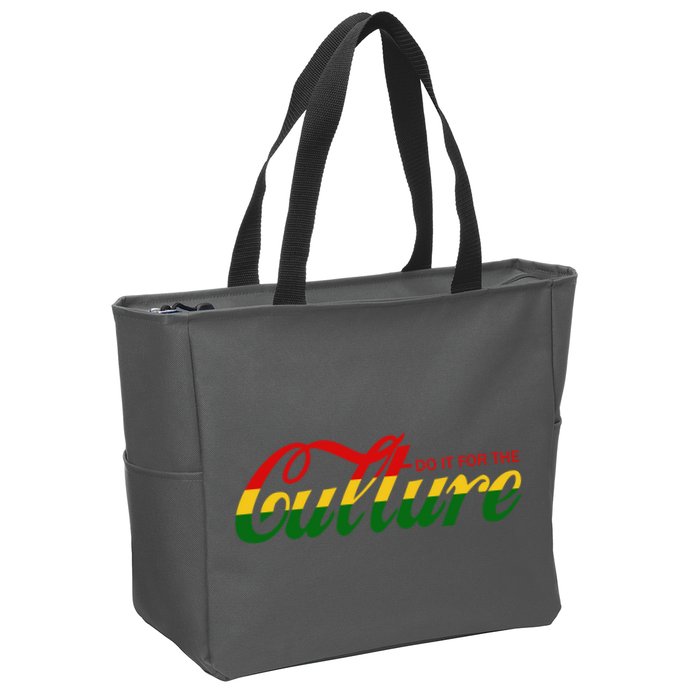Black History Do It For The Culture Cola Pop Logo Zip Tote Bag