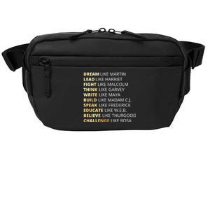 Black History Dream Like Martin Crossbody Pack