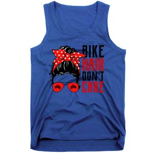 Bike Hair Don't Care Funny Biker Funny Gift Tank Top