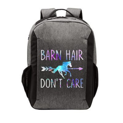 BARN HAIR DON'T CARE Love Horse Riding Equestrian Rider Vector Backpack