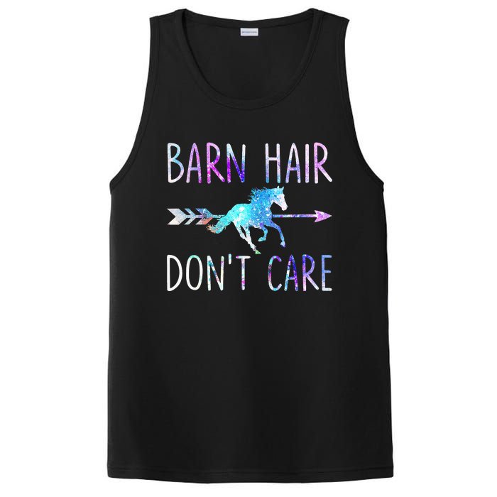 BARN HAIR DON'T CARE Love Horse Riding PosiCharge Competitor Tank