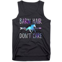 BARN HAIR DON'T CARE Love Horse Riding Tank Top