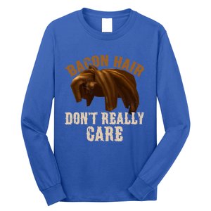 Bacon Hair DonT Really Care Video Gamers Gift Long Sleeve Shirt