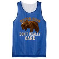 Bacon Hair DonT Really Care Video Gamers Gift Mesh Reversible Basketball Jersey Tank