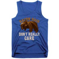 Bacon Hair DonT Really Care Video Gamers Gift Tank Top