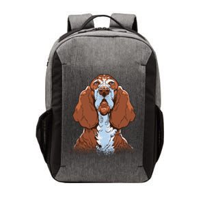 Basset Hound Dog Vector Backpack