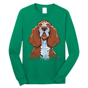 Basset Hound Dog Long Sleeve Shirt