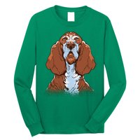 Basset Hound Dog Long Sleeve Shirt