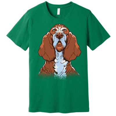 Basset Hound Dog Premium T-Shirt