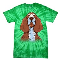 Basset Hound Dog Tie-Dye T-Shirt