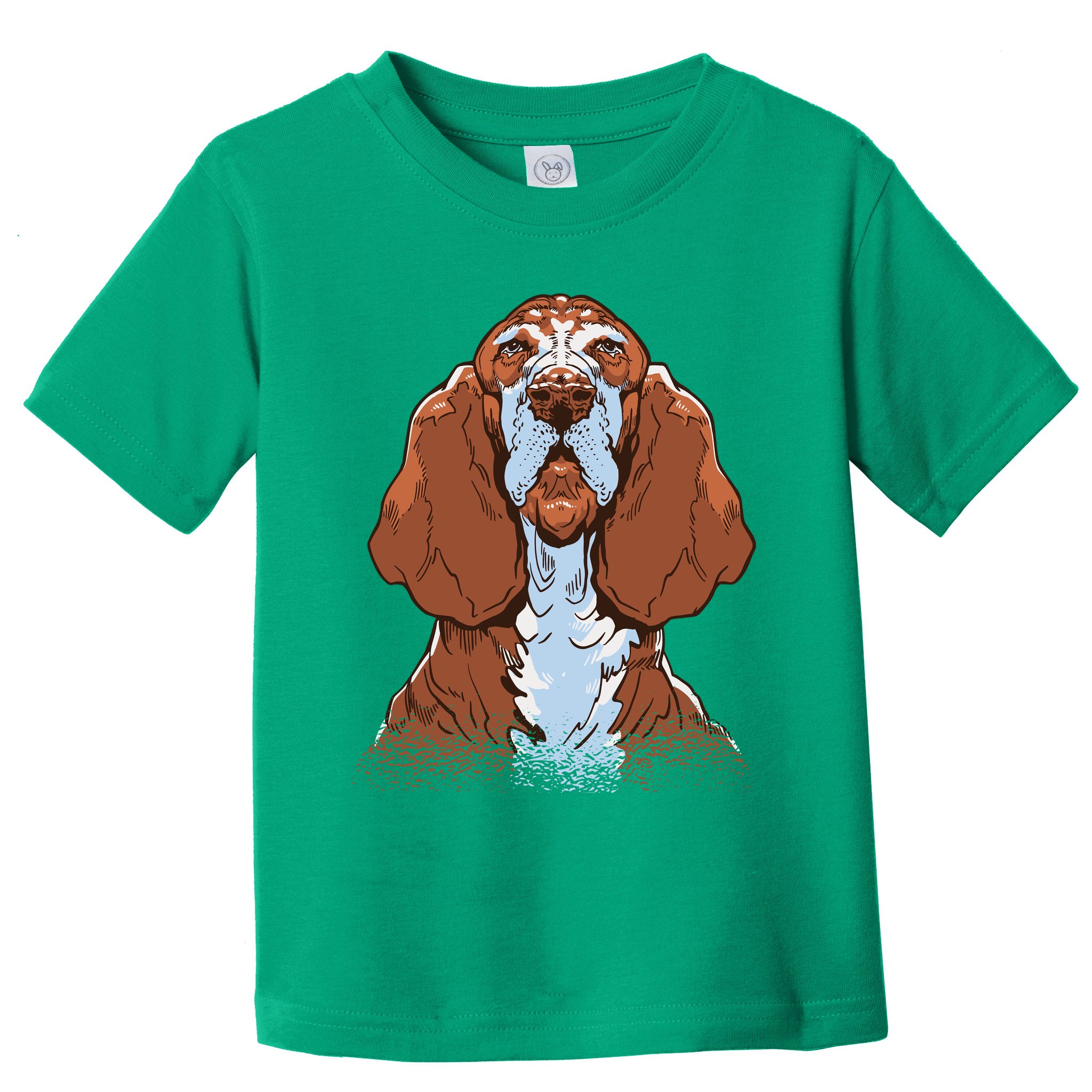 Basset Hound Dog Toddler T-Shirt