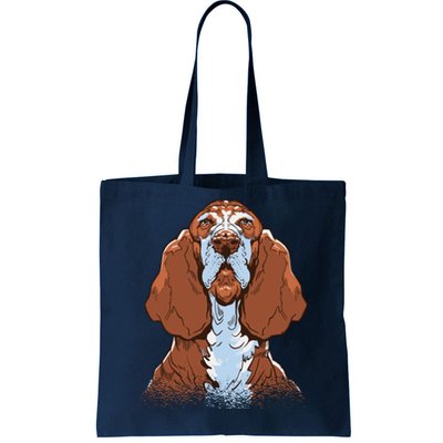 Basset Hound Dog Tote Bag