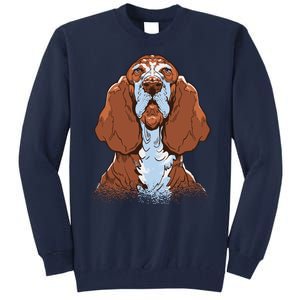 Basset Hound Dog Tall Sweatshirt