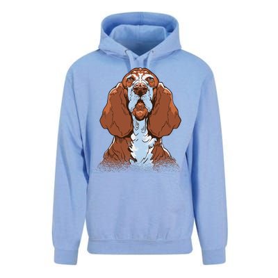 Basset Hound Dog Unisex Surf Hoodie