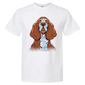 Basset Hound Dog Garment-Dyed Heavyweight T-Shirt