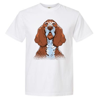 Basset Hound Dog Garment-Dyed Heavyweight T-Shirt