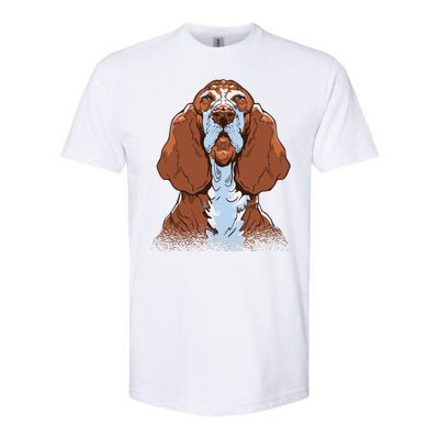 Basset Hound Dog Softstyle® CVC T-Shirt