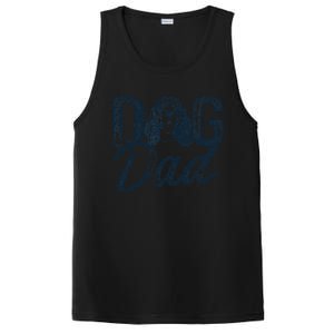 Basset Hound Dog Dad PosiCharge Competitor Tank