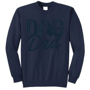 Basset Hound Dog Dad Tall Sweatshirt