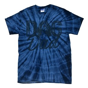 Basset Hound Dog Dad Tie-Dye T-Shirt