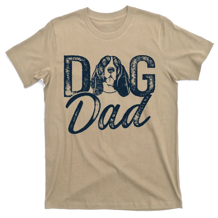 Basset Hound Dog Dad T-Shirt