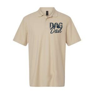 Basset Hound Dog Dad Softstyle Adult Sport Polo