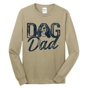 Basset Hound Dog Dad Tall Long Sleeve T-Shirt