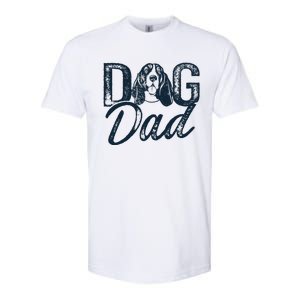 Basset Hound Dog Dad Softstyle CVC T-Shirt