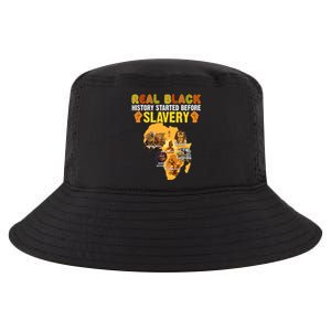 Black History Didn't Start With Slavery Black History Month Cool Comfort Performance Bucket Hat