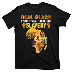 Black History Didn't Start With Slavery Black History Month T-Shirt