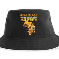 Black History Didn't Start With Slavery Black History Month Sustainable Bucket Hat