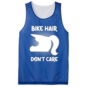 Bike Hair Don't Care Motorcycle Enduro Dirt Bike Riding Gift Mesh Reversible Basketball Jersey Tank